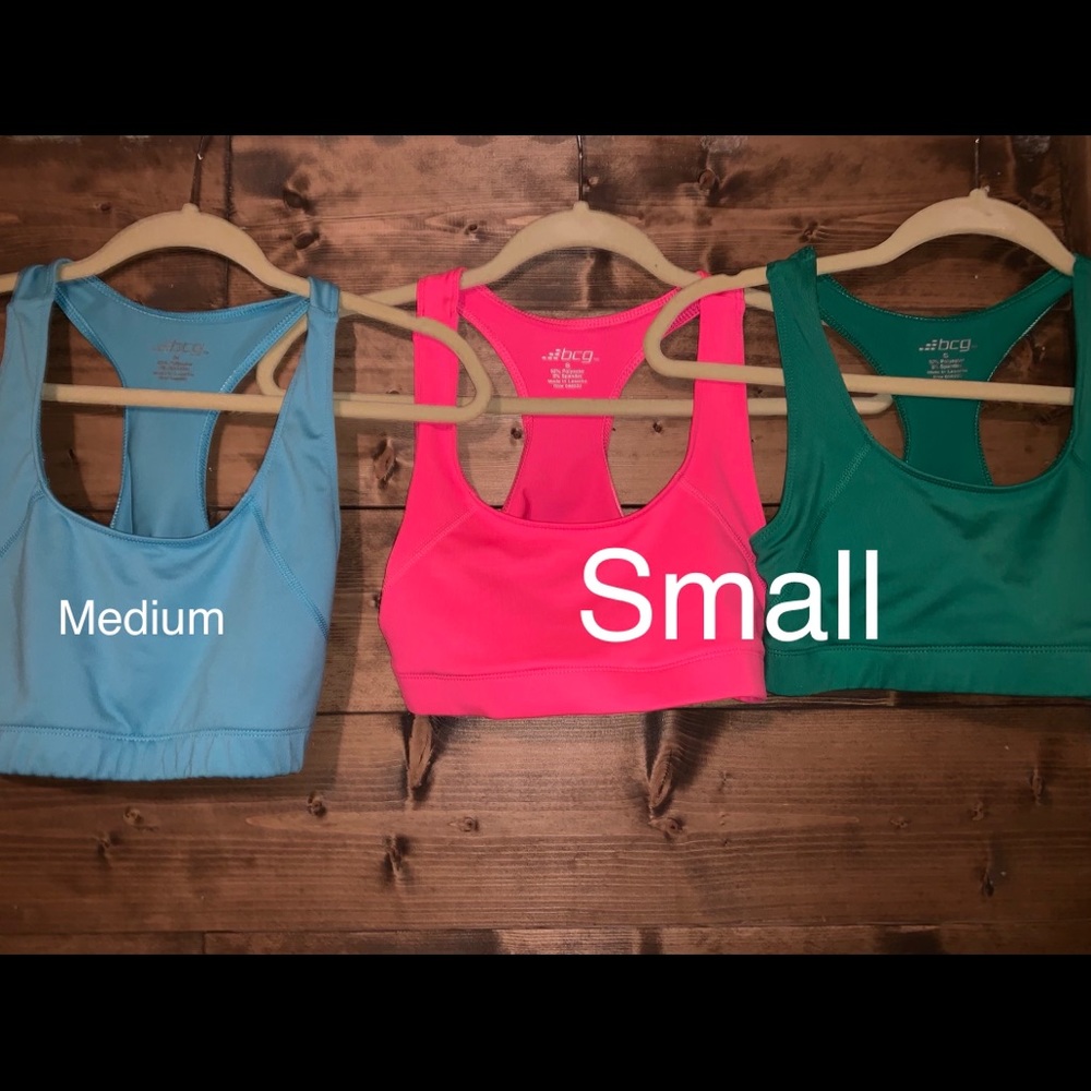 3 sports bras